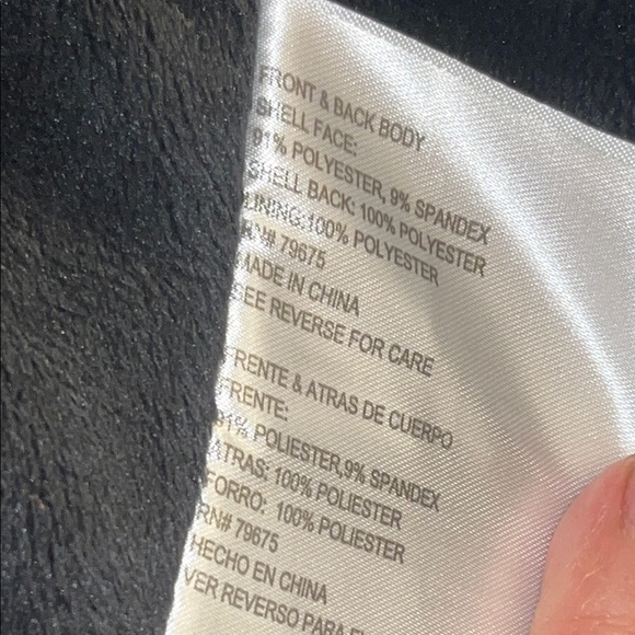 Michael Kors Black Jacket with Gold Zippers Size M - Picture 9 of 9